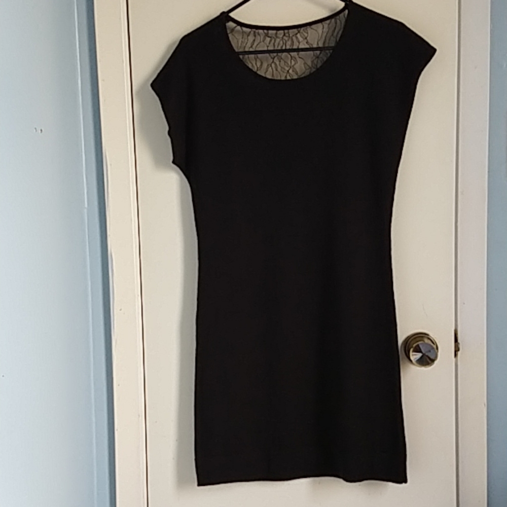 Banana Republic little black dress.